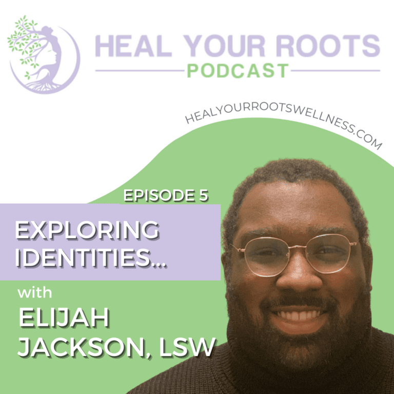Podcast Cover: Exploring Identities with Elijah Jackson LSW
