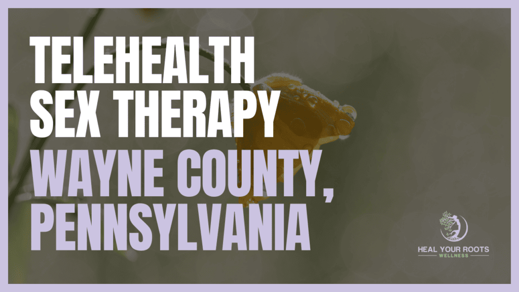 Telehealth Sex Therapy in Wayne County, Pennsylvania
